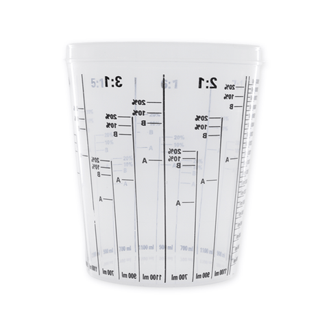 Calibrated Mixing Cups 385ml-680ml-1370ml - Resin Shop Australia