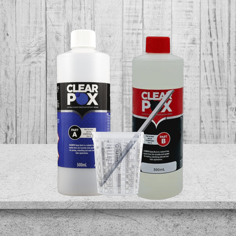 Clearpox Ultra Clear Epoxy Resin 1:1