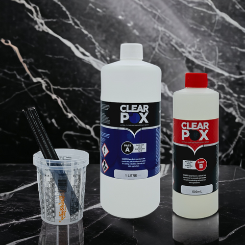 Clearpox Ultra Clear Epoxy Resin 2:1