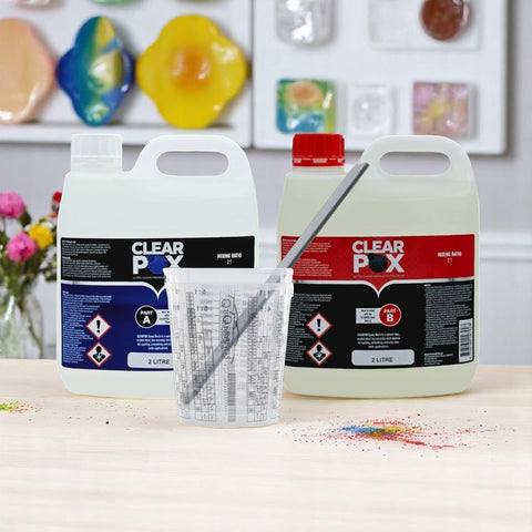 Clearpox Ultra Clear Epoxy Resin Kit (1:1 mix ratio)