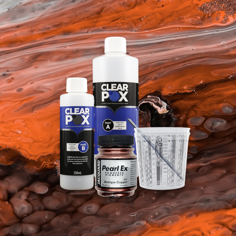 Heritage Metals Epoxy Resin Colour Kits 750MLS 2:1