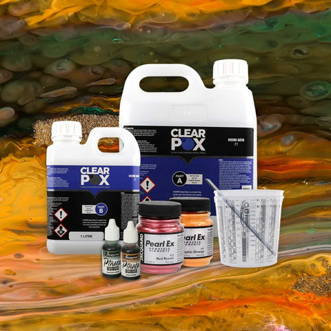 Seasons Epoxy Resin Colour Kits 3L Summer-Autumn-Winter-Spring - Resin Shop Australia