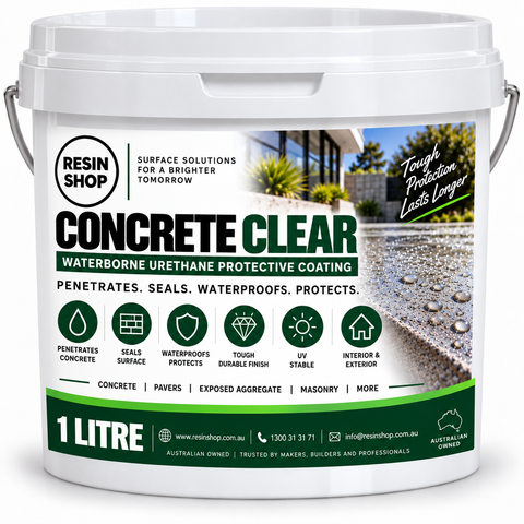 Concrete Clear Penetrating Urethane Sealer & Waterproofing