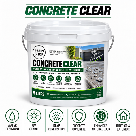 Concrete Clear Penetrating Urethane Sealer & Waterproofing