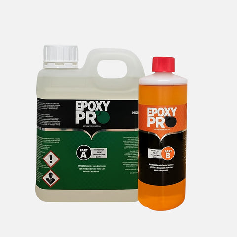 EpoxyPro EP2020 High Viscosity 13,667cP Structural Potting Epoxy Resin 2:1 Amber