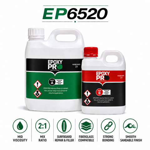EpoxyPro EP65 Surfboard Laminating & Filler Epoxy System 2:1