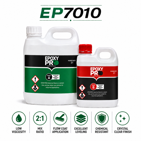 EpoxyPro EP7010 Low Viscosity Pool & Spa Flow Coat Epoxy 2:1