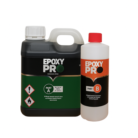 EpoxyPro EP2015 Protective Potting Epoxy Resin 807cP Low Viscosity Clear/Black UL-94