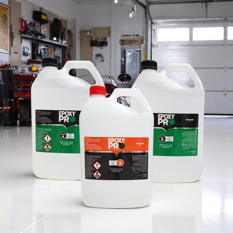 EpoxyPro Concrete Floor Epoxy Resin – Primer & Topcoat