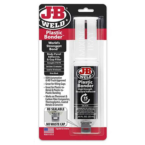 J-B Weld Black Plastic Bonder