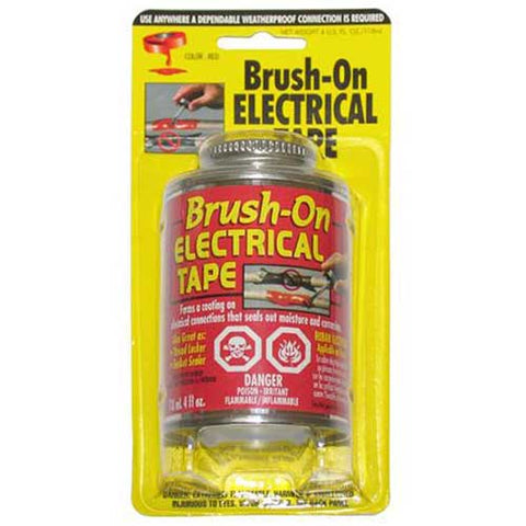 Blue Magic Brush-On Electrical Tape – Red, 118ml