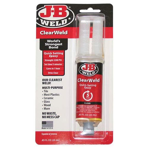 J-B Weld ClearWeld Fast