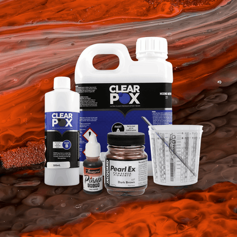 Galaxy Epoxy Resin Colour Kits 1.5L Sun-Moon-Mercury-Mars-Saturn-Jupiter-Neptune - Resin Shop Australia