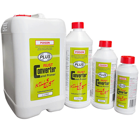 Plus Rust Converter & Primer – Heavy-Duty Corrosion Protection