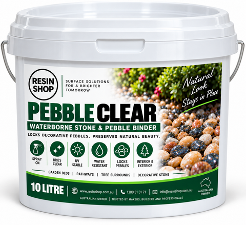 Pebble Clear | Spray-On Stone & Pebble Binder
