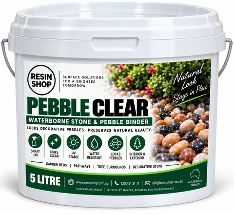 Pebble Clear | Spray-On Stone & Pebble Binder