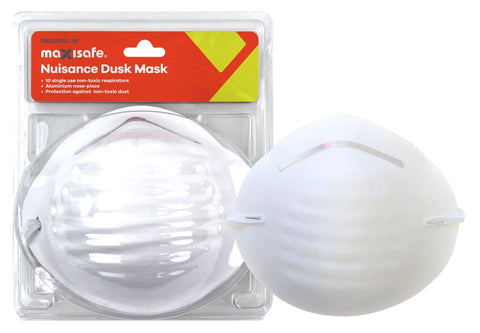 MaxiGuard Nuisance Dust Mask, Card of 10 Default Title - Resin Shop Australia