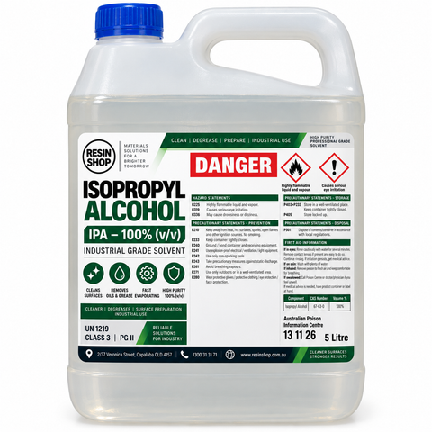 99.9% Isopropyl Alcohol (IPA) | 5L, 10L & 20L Bulk *Brisbane Pickup Only