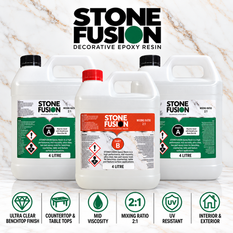 StoneFusion Countertop Ultra Clear Epoxy Resin