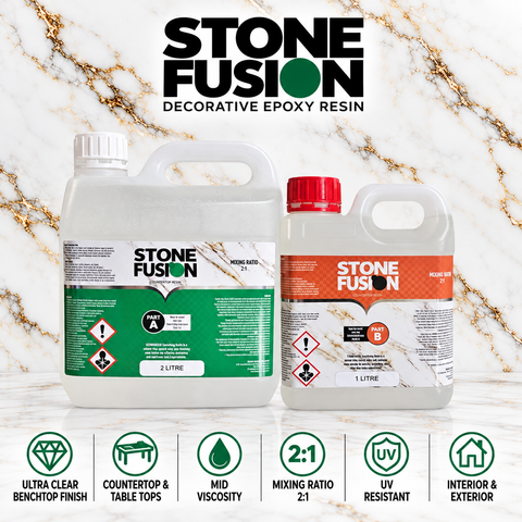 StoneFusion Countertop Ultra Clear Epoxy Resin