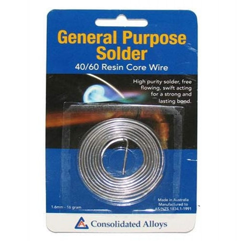 Solder Roll Resin Core 40/60 – 250g, 2.3mm