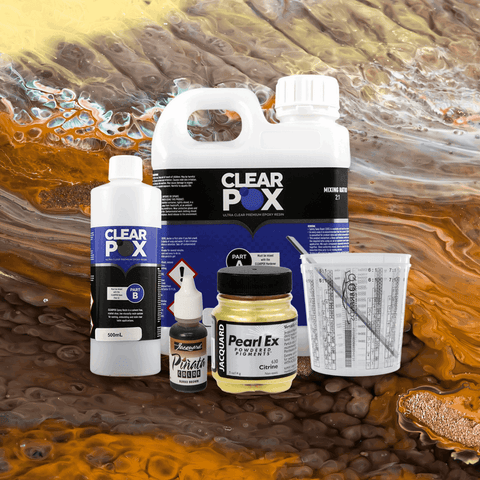 Galaxy Epoxy Resin Colour Kits 1.5L Sun-Moon-Mercury-Mars-Saturn-Jupiter-Neptune - Resin Shop Australia