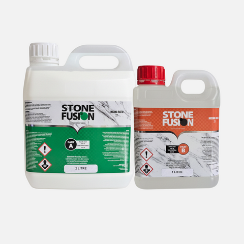 StoneFusion Countertop White Epoxy Resin