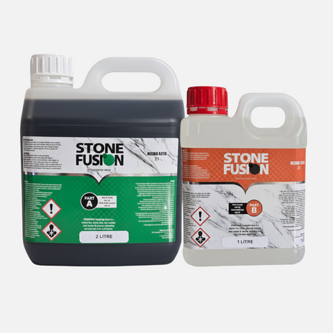 StoneFusion Countertop Black Epoxy Resin