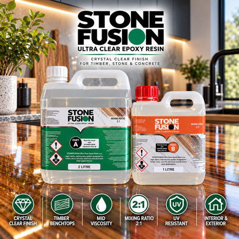 StoneFusion Countertop Ultra Clear Epoxy Resin