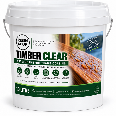 Timber Clear Premium Wood Sealer, Primer & Topcoat